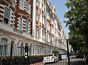Brick Building Prints: Mansion Block, St John's Wood, London