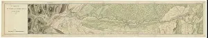A manuscript map dated 1775 charts the course of the Lauter River together with the associated defensive lines