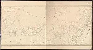 Railroads Prints: Map to accompany the report on the exploratory survey of the Canadian Pacific Railway