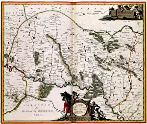 Mapmaking Prints: This map, part of Atlas Van der Hagen's collection
