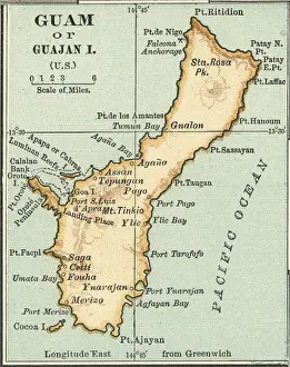 Degree Prints: Map of Guam