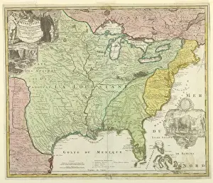 Ephemera Prints: Map of Louisiana (Mississippi)