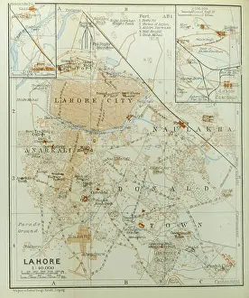 Historia Prints: Map of the Old City and environs