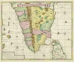 Map of South India Nova tabula terrarum Cucan