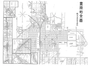 Ownership Prints: This map of Toyohara (now known as Karafuto)