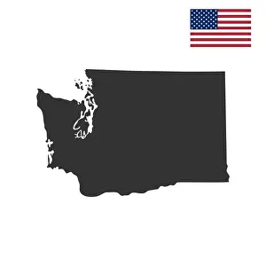 map of the U.S. state of Washington