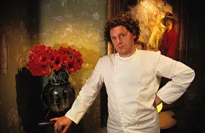 Michelin Star Prints: Marco Pierre White, Chef, portrait, Hyde Park hotel London, England