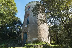 Mats Prints: Marconi Radio Tower; Sestri Levante, Ligurian, Italy