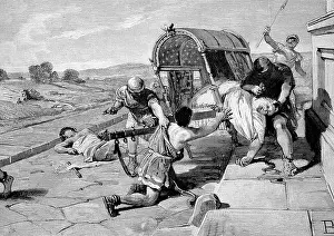 Killed Prints: Marcus Tullius Cicero killed by the soldiers of Mark Antony