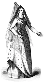 Arms Outstretched Prints: Marie de Bourgogne, daughter of Charles le Temeraire, 16th century (1849)