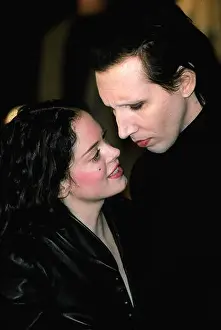 MARILYN MANSON ROSE MCGOWAN LOS ANGELES USA 01 December 1999