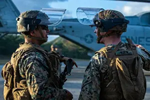 Reinforcement Prints: Marines with Battalion Landing Team