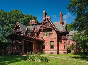 New England Prints: Mark Twain House Hartford, Connecticut, USA