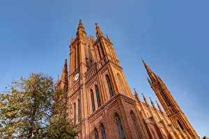 Wiesbaden Prints: Marktkirche is the main Protestant church in Wiesbaden