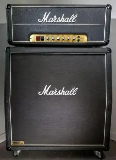 Amplifier Prints: Marshall stack from a legendary British company - used by many famous guitarists