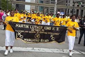 High School Prints: The Martin Luther King High School Marching Band