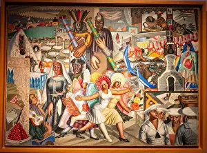 Teachers Prints: Maruja Mallo, The Fair ( La verbena)