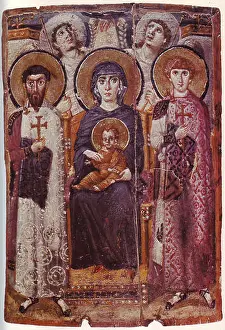 Mary Prints: Mary & Child Icon Sinai 6th century