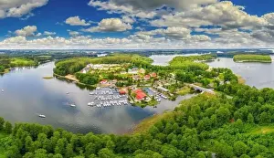 Masuria Prints: Masuria - the land of a thousand lakes in north-eastern Poland