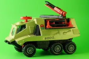 Corgi Prints: Matchbox Adventure 2000: Rocket Striker (K-2004, 1977) Rocket Launcher