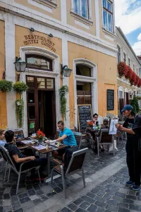 Romanian Prints: Matei Corvin Restaurant in Cluj Napoca, second most populous city in Romania