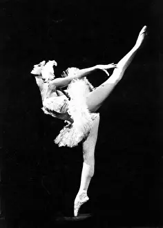 Potrait Prints: Maya Plisetskaya as Odette in the Ballet Swan Lake