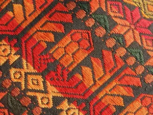 Guatemala Prints: Mayan textile pattern, Guatemala, Central America