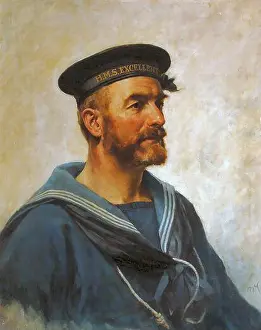 Mccormick Arthur David - Head of a Sailor - British School - 19th Century