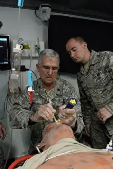 Proficiency Prints: A medical training scenario at Camp Gilbert C