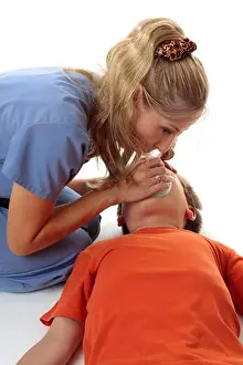 Medical Procedure Prints: medicinally medical nonsentient unconscious nurse assistance help support aid