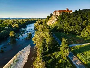 Drava Prints: Medieval Borl Castle in Slovenia. Gestapo Prison During the World War Two