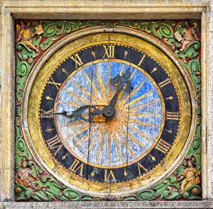 Dial Prints: The medieval clock of the Holy Spirit Church, Tallinn, Estonia