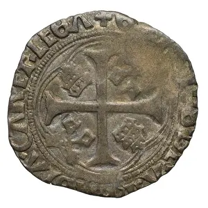 Vaucluse Prints: A medieval coin from Avignon, issued during the papacy of Jules II