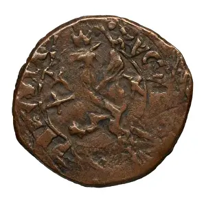 A medieval coin from Perugia, Italy