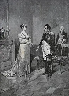 Encounter Prints: Meeting between Napoleon Bonaparte and Queen Louisa of Prussia
