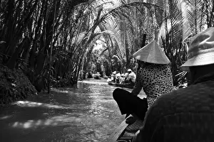 Boat Cruise Prints: Mekong River Cruise, Hanoi, Vietnam