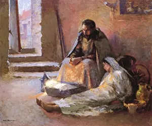 Early Xx Prints: Melchers Gari - the Nativity