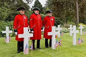 Stars And Stripes Prints: Memorial Day 2019 UK Service at the ABMC American Military Cemetery Brookwood