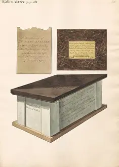 Graphite Prints: Memorial to Mrs. Sarah Starkey
