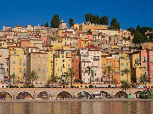 Cote Dazur Prints: Menton in French Riviera