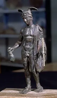 Castellon Prints: MERCURIO-BRONCE ROMANO DE L'ALTER DE CHILCHES