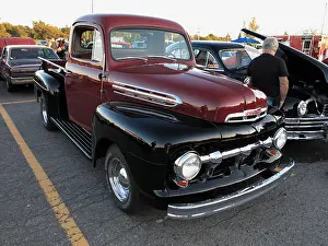 Knob Prints: Mercury M-1 V8 vintage pickup truck, July 24, 2013