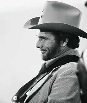 Eighties Prints: Merle Haggard plays at the White House in March 1982 Photo by Dennis Brack. bb77