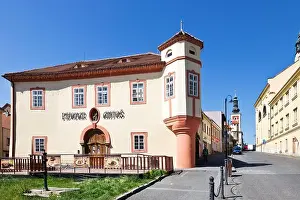 Brewery Prints: město Slaný, Středočeský kraj, Česká republika / town Slany