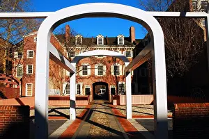 Philly Prints: Metal beams mark where Benjamin Franklin's home once stood in Philadelphia