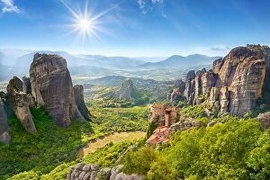 Images Dated 5th September 2017: Meteora Monastery, Greece