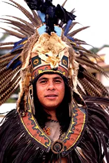 Mexico Mexican Folklore Dancing Dance Aztec Indian