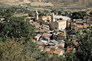 Religions Prints: Mezzojuso is an old village founded by refugees of Albania in 15th century in western Sicily