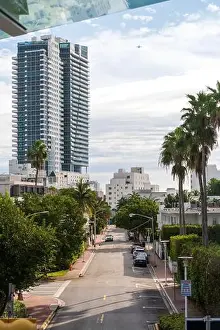 Outdoor Activities Prints: Miami Beach, North Shore Open Space Park, Lummus Park to South Pointe Park, Miami, FL, USA
