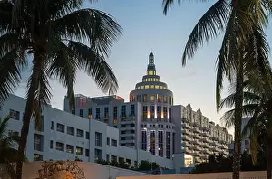 Outdoor Activities Prints: Miami Beach, North Shore Open Space Park, Lummus Park to South Pointe Park, Miami, FL, USA